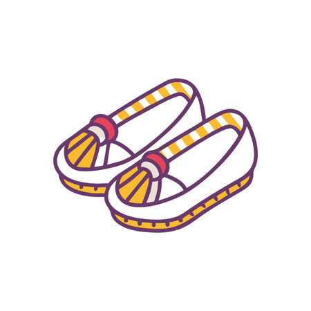 Unique Moccasins Vector for Creative Designsのイラスト素材