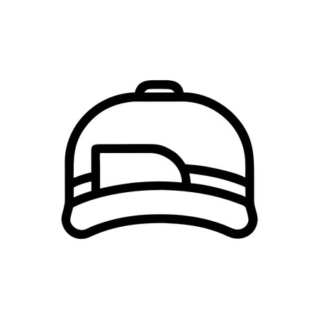 Unique Trucker Hat Vector for Creative Designsのイラスト素材