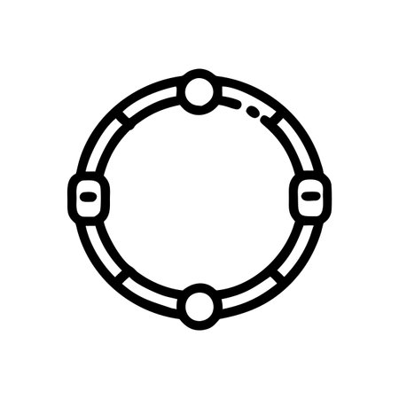 Elegant Bracelet Design for Fashion Accessoriesのイラスト素材