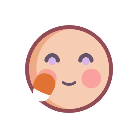 Unique Blush Vector for Creative Makeup Designsのイラスト素材