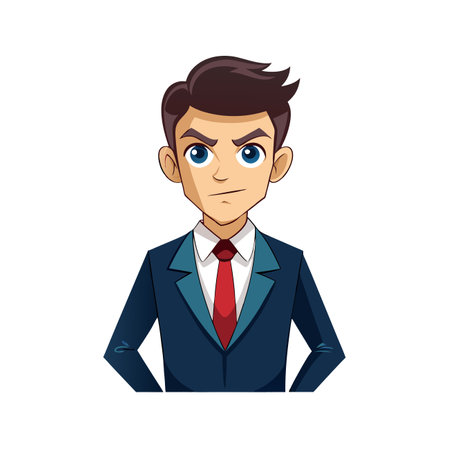 Creating Business Strategies in Classic Suitのイラスト素材