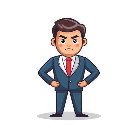 Creating Impact in Crisp Formal Suitのイラスト素材