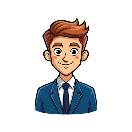 Dynamic CEO with Charismatic Presenceのイラスト素材