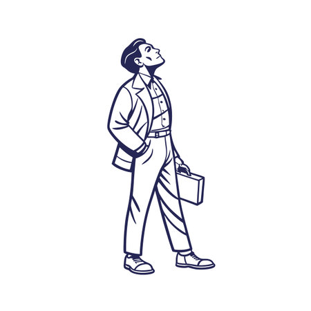 Business Solutions by Elegant Suit Strategistのイラスト素材