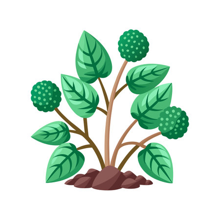 Vibrant Petasites for Unique Floral Artのイラスト素材