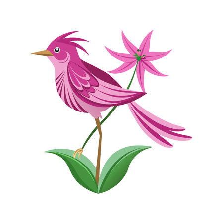 Beautiful Ragged Robin for Artistic Floral Designsのイラスト素材