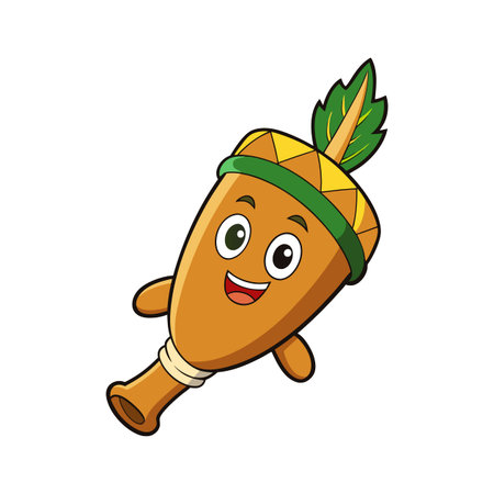 Fresh Indian Drumstick Ideal For Cookingのイラスト素材