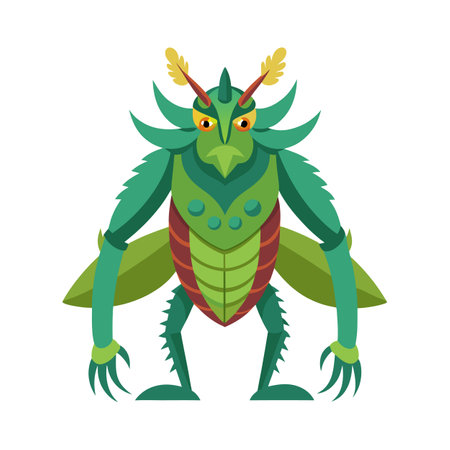 Diapherodes Gigantea Engaging Vector Artworkのイラスト素材