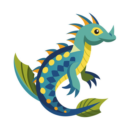 Cordulegaster Boltonii Engaging Vector Representationのイラスト素材