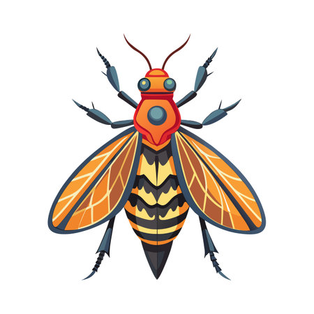 Cryptocercus Punctulatus Unique Vector Designのイラスト素材