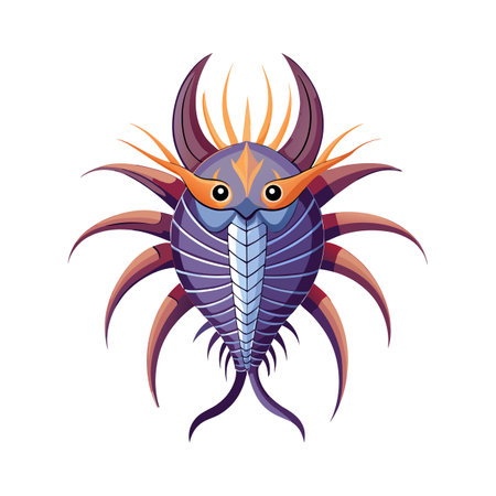 Medauroidea Extradentata Engaging Vector Designのイラスト素材