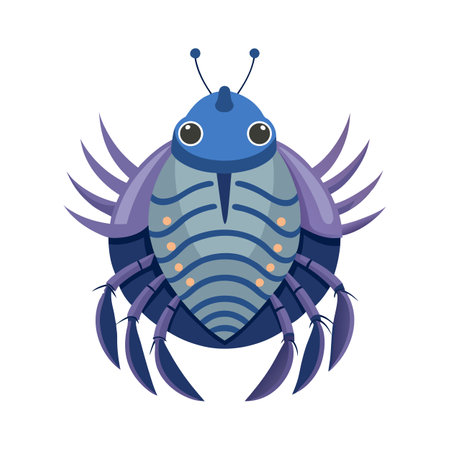 Stenocara Gracilipes Stunning Vector Representationのイラスト素材