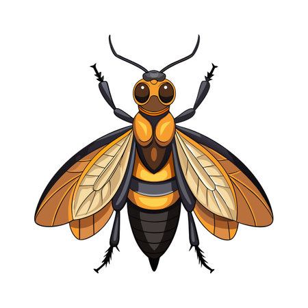 Platycerus Caraboides Engaging Vector Designのイラスト素材