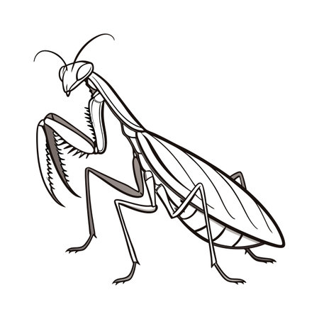 Creative Deroplatys Desiccata Graphicのイラスト素材