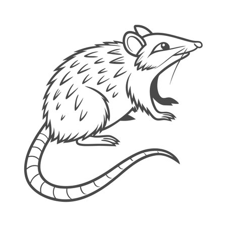 Beautiful Gongylus Gongylodes Designのイラスト素材