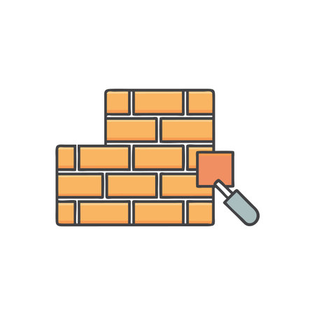 Comprehensive Guide to Brick Bonding Techniquesのイラスト素材