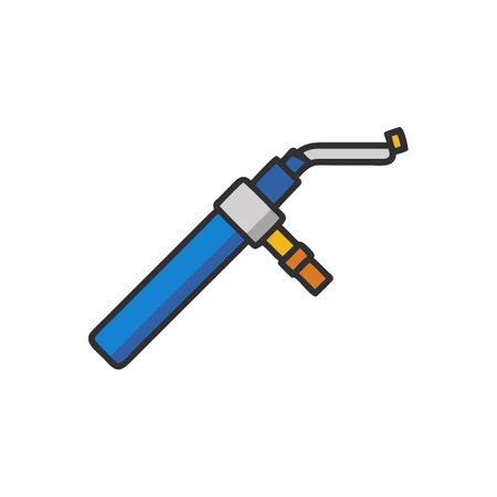 Gas Welding Torch Icon for Weldingのイラスト素材