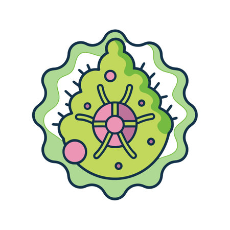 Exploring Bacteria in High Radiation Settingsのイラスト素材