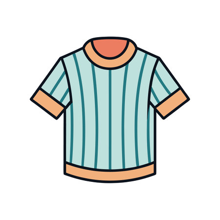 Unique Comfy Ribbed Knit Tee Artのイラスト素材