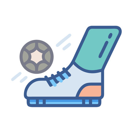 Artistic rendition of ice skate and hockey puckのイラスト素材