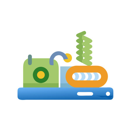 Abstract Retro Machine Icon Design, Colorful Aestheticのイラスト素材