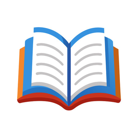 Book icon. Education literature and read theme. Isolated design. Vector illustrationのイラスト素材
