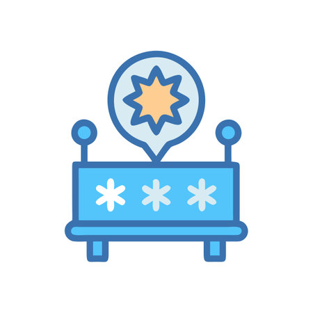 Password Input Field with Asterisks and Information Iconのイラスト素材