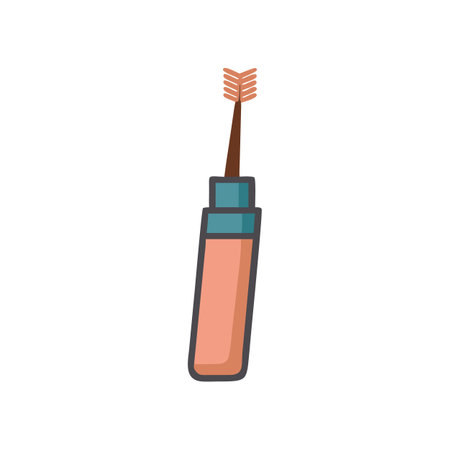 Eyebrow Gel Mascara Product For Makeup Illustrationのイラスト素材
