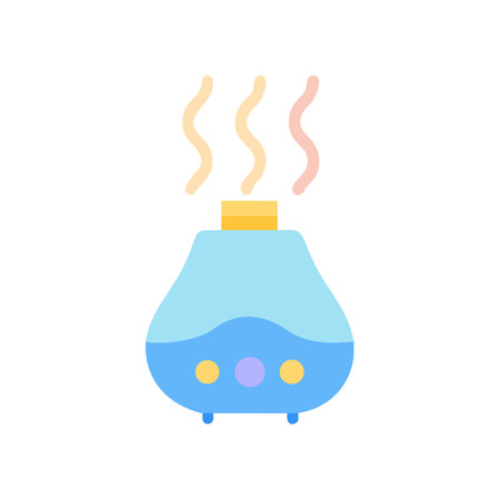 Humidifier Illustration: Air purification, health, and comfort applianceのイラスト素材