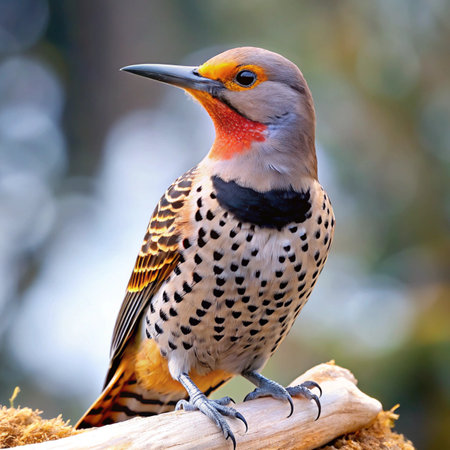 Red-bellied Flicker (Colaptes auratus)の写真素材