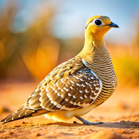 Close-up of a bird in Namibia, Africaの写真素材