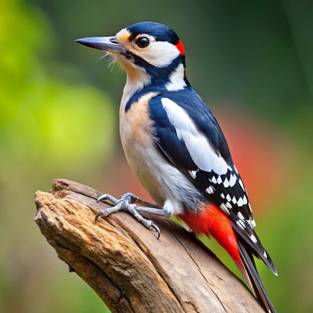 Great spotted woodpecker (Dendrocopos major)