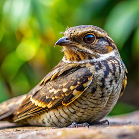 closeup shot of a beautiful bird in nature, note shallow depth of fieldの写真素材