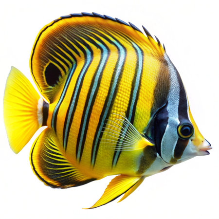 Tropical fish, butterflyfish, butterflyfish, butterflyfish
