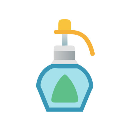 Minimalist dispenser icon illustrating hygiene product on black backgroundのイラスト素材
