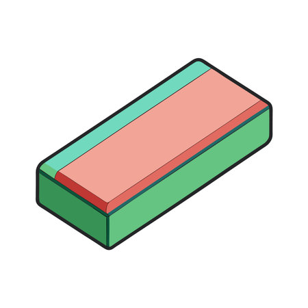 Isometric Rectangle Composition with Rounded Edges and Soft Colorsのイラスト素材