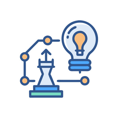 Hourglass transforming into a lightbulb icon, illustrating ideas from time managementのイラスト素材