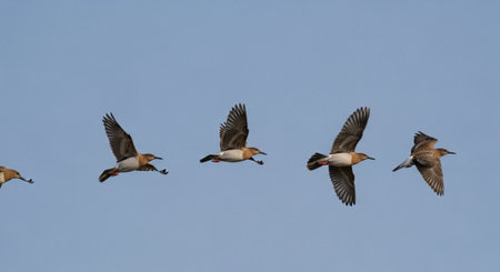 Lesser Whistling Duck in flight
