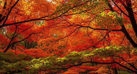 Autumn leaves