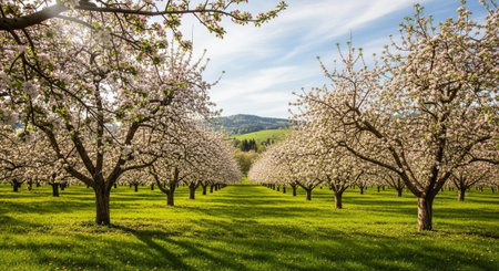 Scenic Floral Background