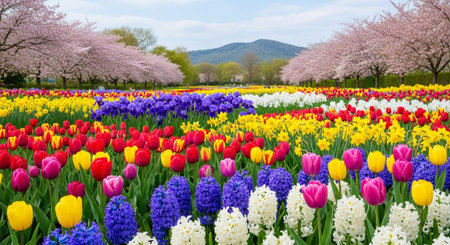 Scenic Floral Background