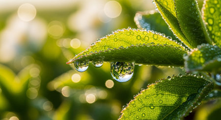 Scenic Floral Backgroundの写真素材