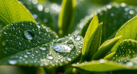 Scenic Floral Backgroundの写真素材