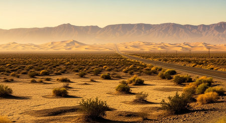 Namib desert in Namibia, Africa. Panoramic viewの写真素材