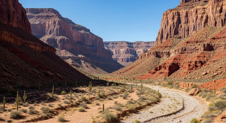 Panoramic view of Capitol Reef National Park in United States of America