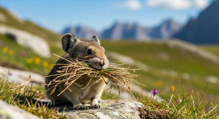 Wildlife Animal and Desert Landscape Photo Collection Displayed in Organized Thumbnail Grid Gallery.の写真素材