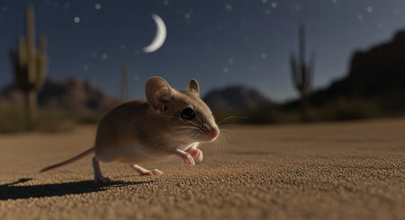 Wildlife Animal and Desert Landscape Photo Collection Displayed in Organized Thumbnail Grid Gallery.の写真素材