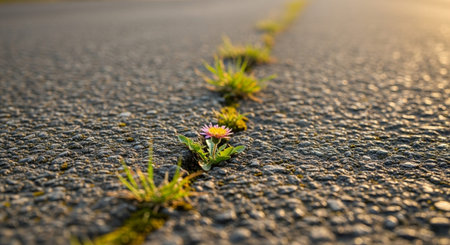 Nature Growth and Blooming Flowers Collection â Seedlings, Lotus Water Lilies, Roses, Sunflowers, Tulips, Lavender Fields and Garden Landscapes.の写真素材
