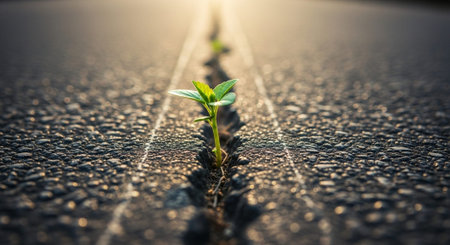 Nature Growth and Blooming Flowers Collection â Seedlings, Lotus Water Lilies, Roses, Sunflowers, Tulips, Lavender Fields and Garden Landscapes.の写真素材