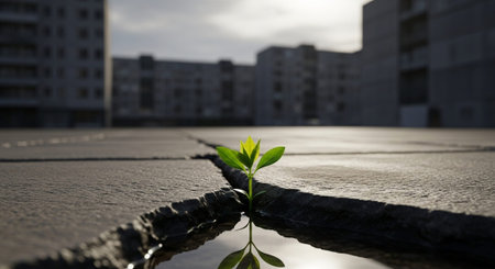 Nature Growth and Blooming Flowers Collection â Seedlings, Lotus Water Lilies, Roses, Sunflowers, Tulips, Lavender Fields and Garden Landscapes.の写真素材